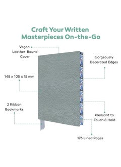 Mahogany Artisan Pocket Journal (Flame Tree Journals)  - Image 3