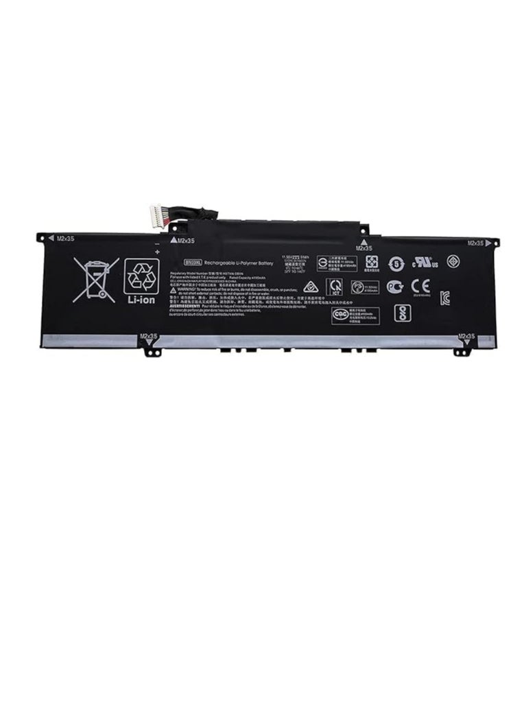 زيكسين بطارية بديلة للكمبيوتر المحمول BN03XL متوافقة مع سلسلة HP ENVY 13 HSTNN-DB9N"13-ba0003nu 13-ba0004nu 13-ba0010nr 11.55V 51Wh 4195mAh  - Image 1
