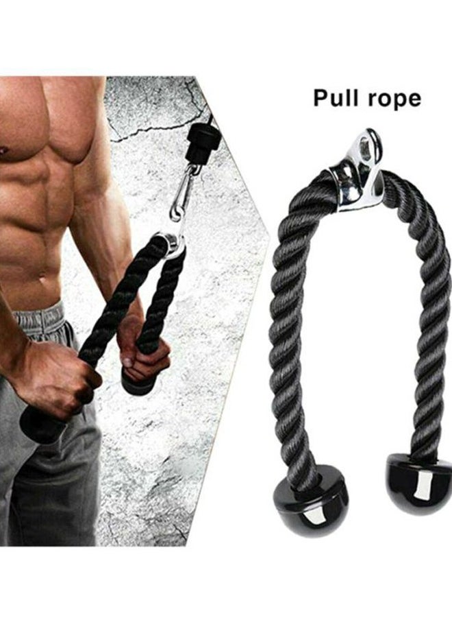 YORK FITNESS - Double Tricep Pressdown Rope - Image 1