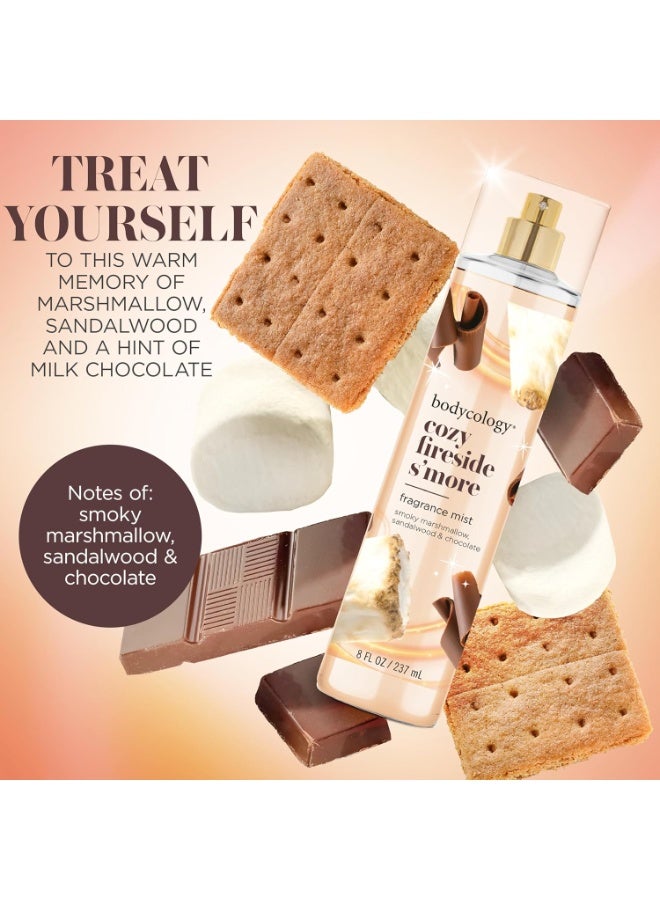 Bodycology Bodycology Long-Lasting Fragrance Body Mist, Cozy Fireside S'more, 8 fl oz - Image 3