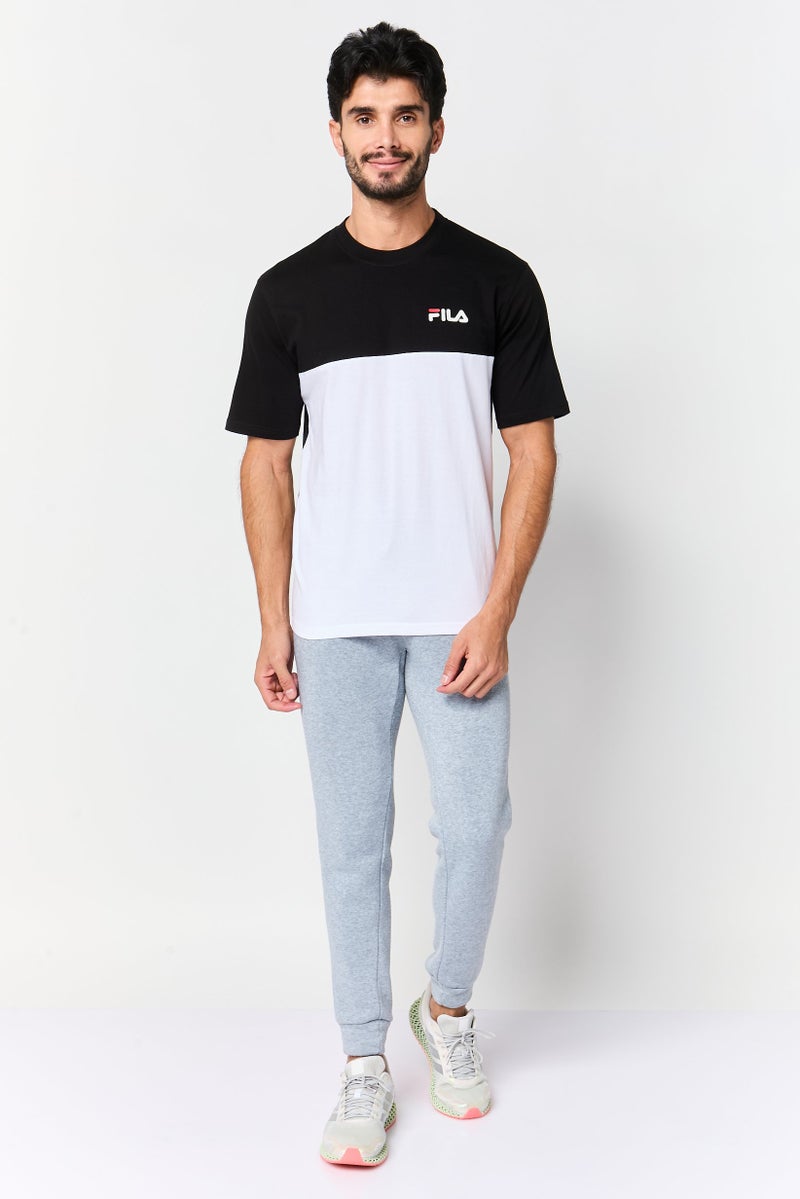 FILA Men Sportswear Fit Short Sleeve Outdoor T-shirt, Multicolor - Image 2