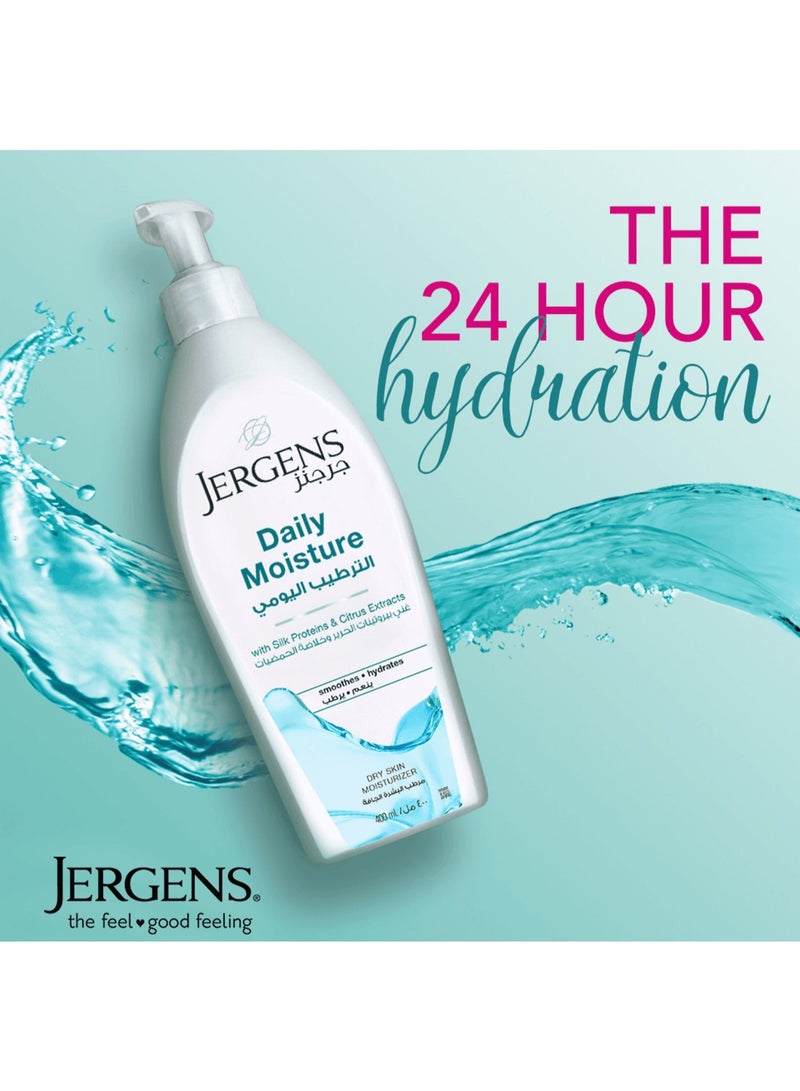 Jergens Body Lotion Daily Moisture 400 ml - Image 3