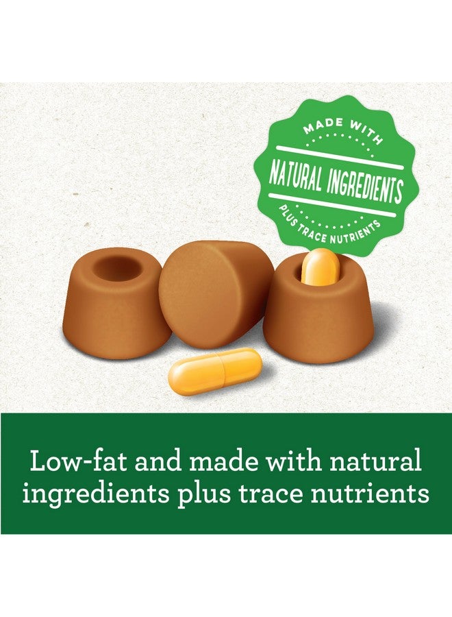 جرينيز مكافآت الكلاب الناعمة من جرينيز بيل بوكيتس، حجم كبير، كبسولات، مع زبدة الفول السوداني الطبيعية، مصنوعة من مكونات طبيعية بالإضافة إلى معادن وعناصر غذائية نادرة، 15.8 أونصة (60 كبسولة، عبوة من قطعة واحدة) - Image 4