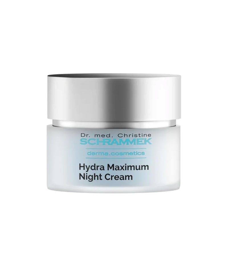 Schrammek Hydra Maximum Night Cream 17 fl oz  Intensive Night Cream for Dehydrated Skin  Provides Moisture Overnight  Hyaluronic Acid Vitamin E  Face Moisturizer  Face Cream  Skin Care  Dr Schrammek