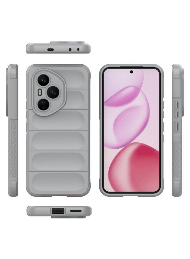 جولدن ماسك هونر 400 برو (Honor 400 Pro) جراب حماية ماجيك (رمادي) - Image 2