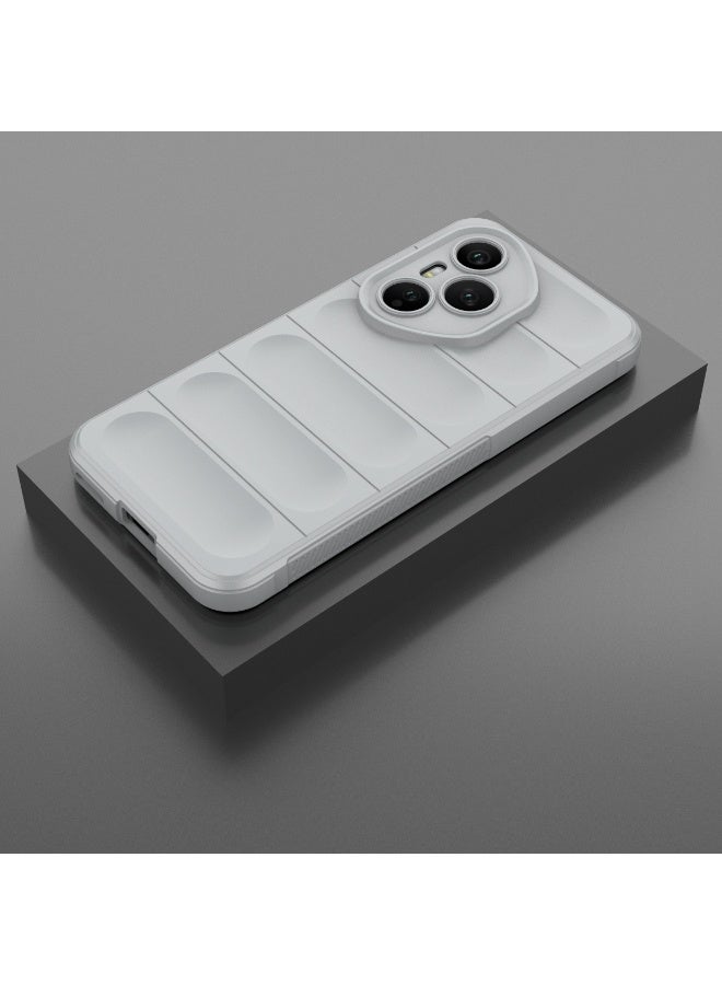 جولدن ماسك هونر 400 برو (Honor 400 Pro) جراب حماية ماجيك (رمادي) - Image 3