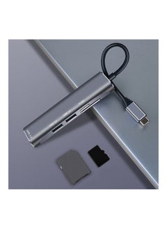 نيبمينينت موزع USB 5 في 1 طراز T325 رمادي فضي  - Image 4
