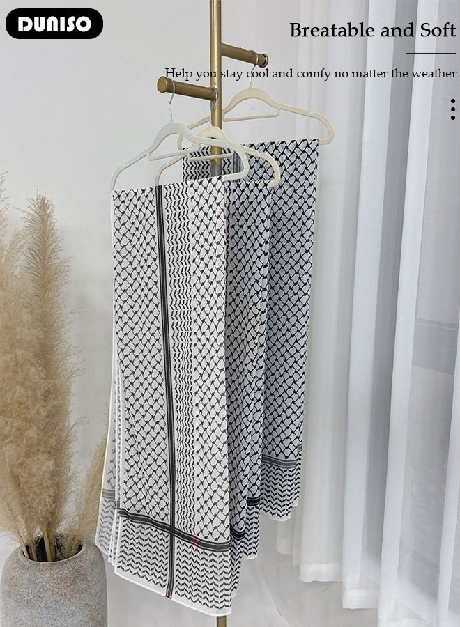 DUNISO Women's Hijab, Stylish and Comfortable Hijab Scarfs, Stretchy, Very Comfy & Good for Everyday Use, High Quality Polyester Satin Silk Hijab Doesn't Need a Pin - Image 5