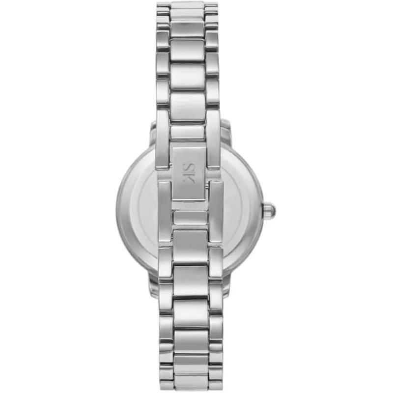 KENNETH SCOTT Kenneth Scott K23510-SBSB Women's Analog Display Watch & Alloy Strap Silver
