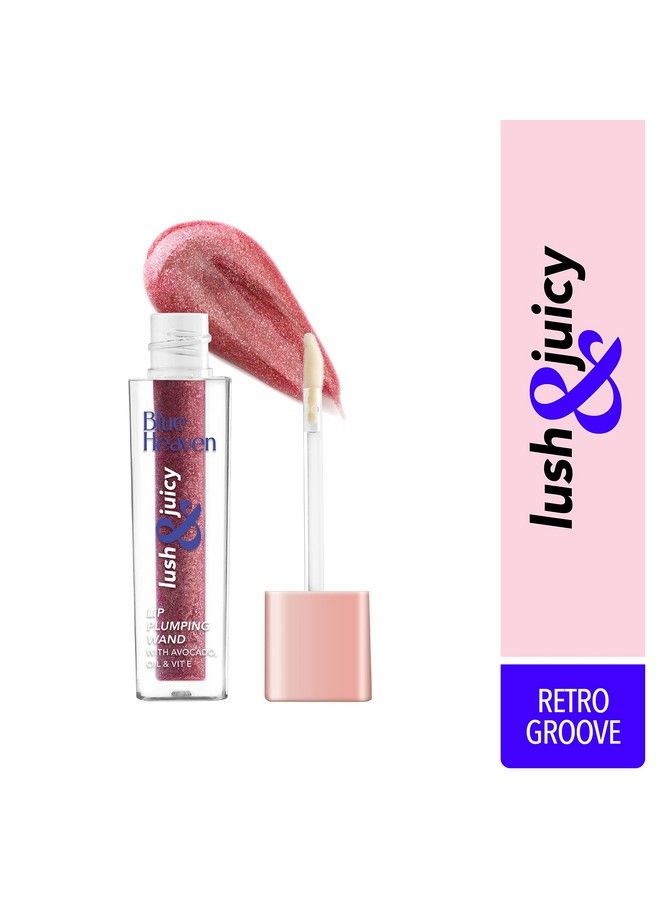Blue Heaven Lush & Juicy Lip Plumping Wand Retro Groove 4.2Ml  - Image 3
