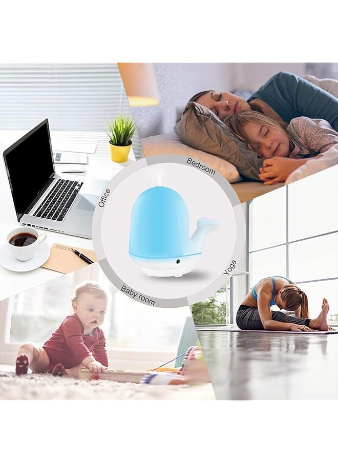 Arabest - Essential Oil Diffuser Essential Oils Aromatherapy Diffuser Cool Mist Humidifier With 7 Led Colors Lights 2 Mist Mode Waterless Auto Shut Off For Home Office And Bedroom（200Ml） - Image 1