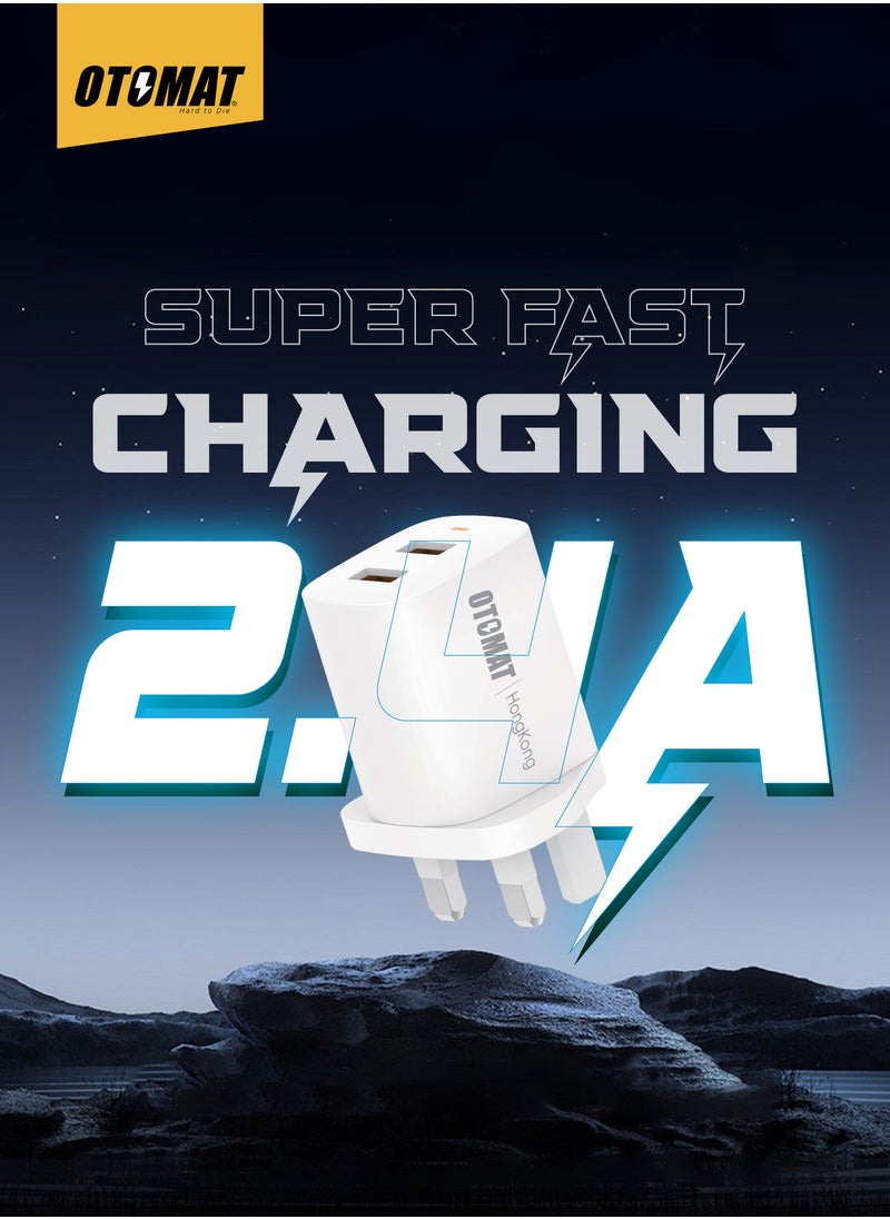 Dual USB 2.4A Fast Charger with USB to Type-C Cable – Charge Two Devices Simultaneously at High Speed - pzsku/Z0BA56AEA382D03E69C02Z/45/_/1737286827/3efdd341-7adc-43ec-b337-abe08009f24b