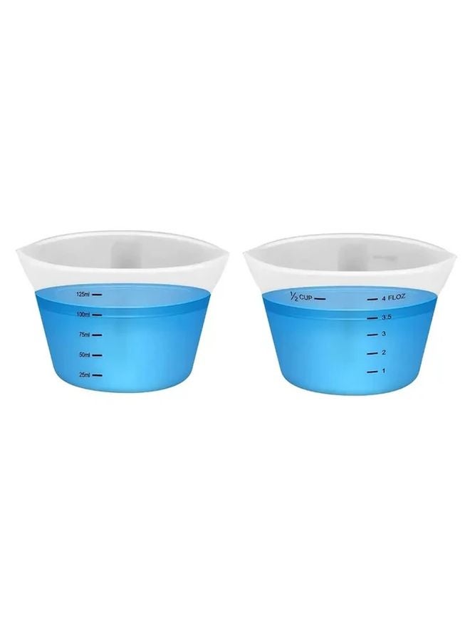 2pcs Reusable Silicone Laundry Detergent Cups Dishwasher Safe Leak Proof 125ml - Image 4