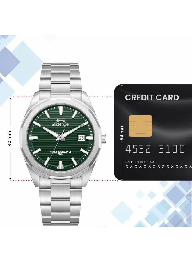 Slazenger  Men's Metal Analog Watch SL.9.2638.1.370 - 40 mm  | Best Price UAE