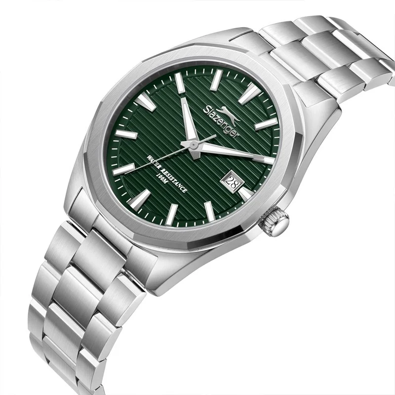 Slazenger  Men's Metal Analog Watch SL.9.2638.1.370 - 40 mm  | Best Price UAE