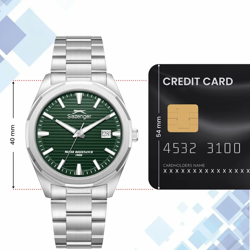 Slazenger  Men's Metal Analog Watch SL.9.2638.1.370 - 40 mm  | Best Price UAE