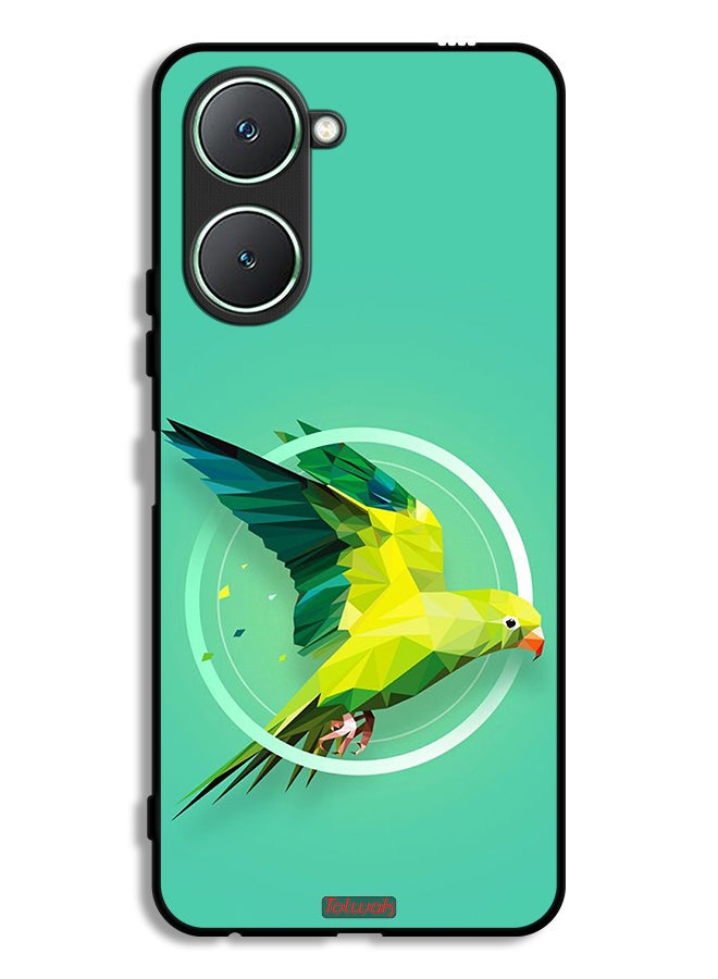 Tolwak Vivo Y18i 4G Protective Case Cover Parrot Abstract Art - Image 1