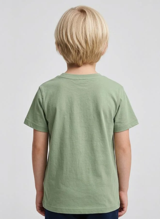 Take Two  Boys Regular Fit Graphic T-Shirt By Juniorloom for Men | Best Price UAE
