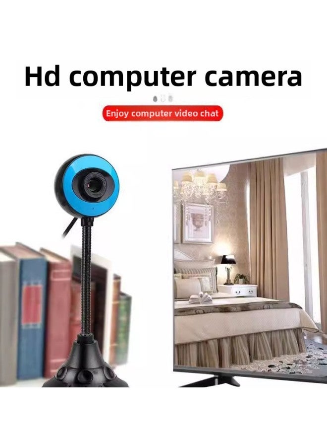 كاميرا Huiyan HD لسطح المكتب والكمبيوتر المحمول وكاميرا فيديو خالية من محرك الأقراص مع ميكروفون - اللون: مع صندوق التعبئة والتغليف - Image 1