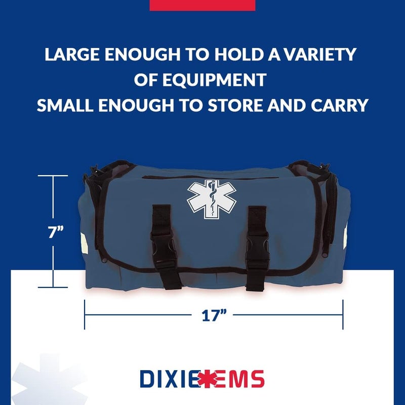Dixie Ems Dixigear First Responder On Call Trauma Bag W/Reflectors - Navy - Image 5