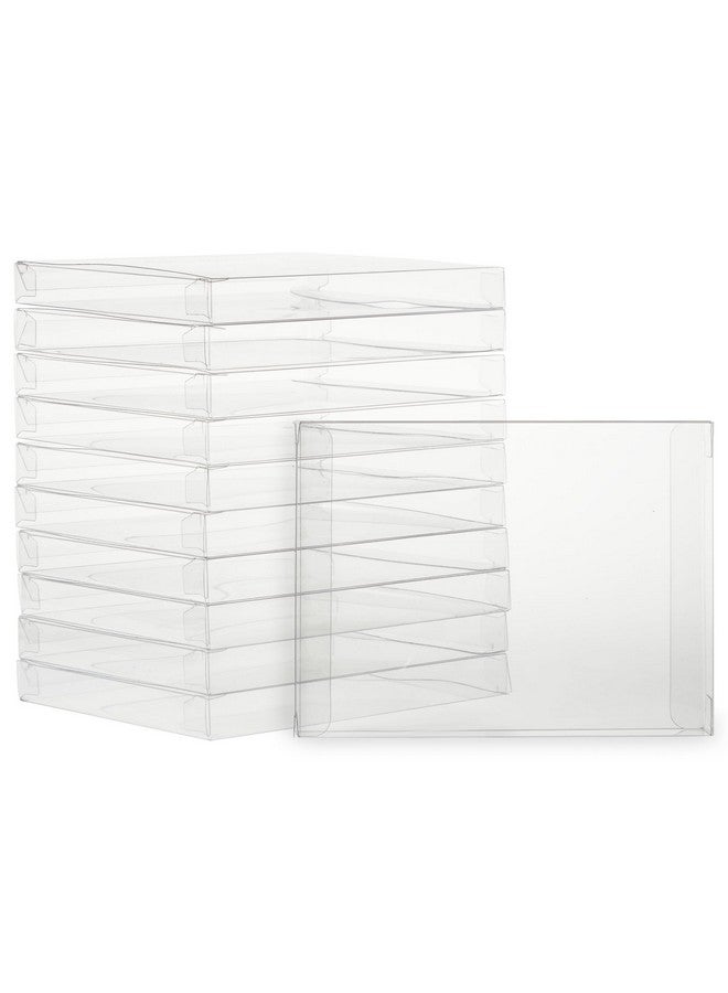 Juvale 50 Pack Greeting Card Storage Box, Clear Gift Boxes For Photos, Favors (4.5X6) - Image 1
