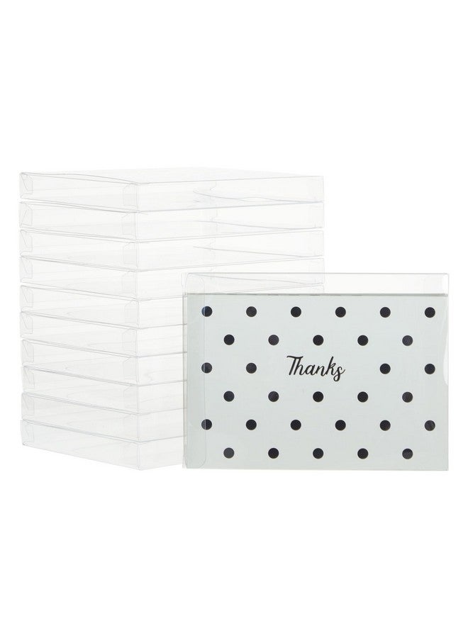 Juvale 50 Pack Greeting Card Storage Box, Clear Gift Boxes For Photos, Favors (4.5X6) - Image 5