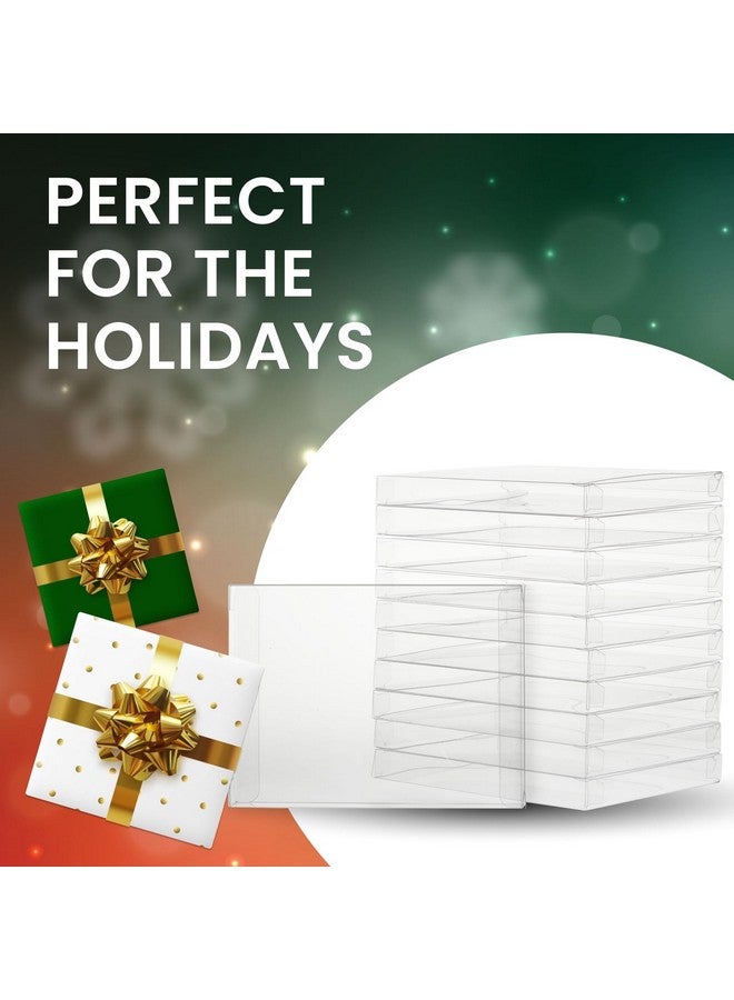 Juvale 50 Pack Greeting Card Storage Box, Clear Gift Boxes For Photos, Favors (4.5X6) - Image 4