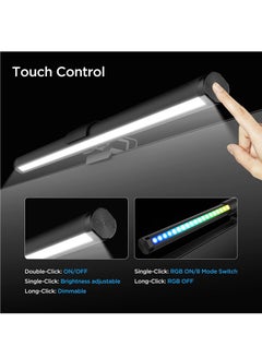 FlashHawk Computer Monitor Lamp with RGB Ambient Light,USB Powered Monitor Light for Office/Home/Gaming/Desk  - Image 3