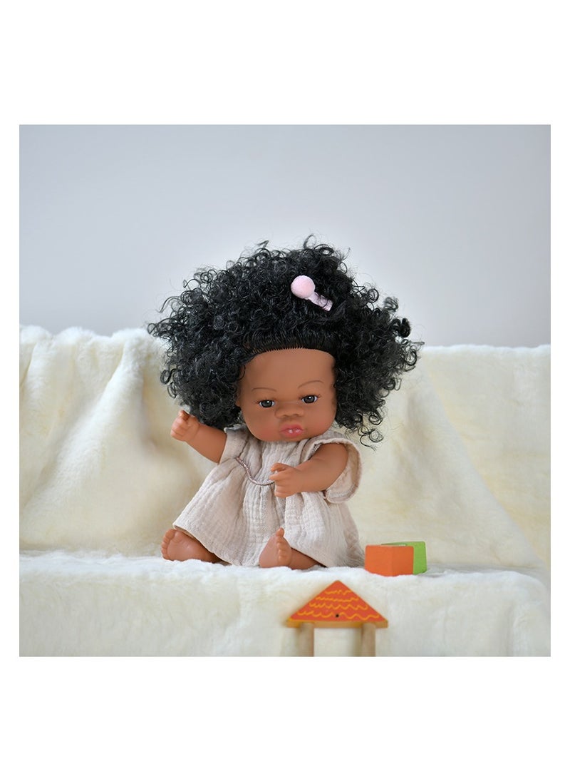xozgdovg Rubberized plastic dolls, reborn dolls, soft plastic imitation baby dolls, play dolls for children, bath toys for kids 