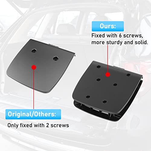 Jaronx Compatible with BMW Trunk Mat Carpet Handle for 5'E60/F07/F11 2003-2016, X5 E70/F15 2006-2018, X6 E71/F16 2007-2019, Rear Trunk Mat Floor Carpet Handle Repalcement (Without Locking Function) - Image 2