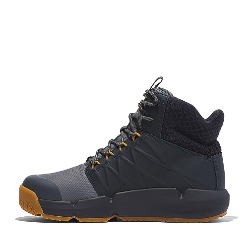 Timberland حذاء تيمبرلاند برو للرجال مورفيكس بارتفاع 6 إنش مع مقدمة أمان مركبة ومقاوم للماء، رمادي/أزرق-2024 جديد، 10 - Image 2
