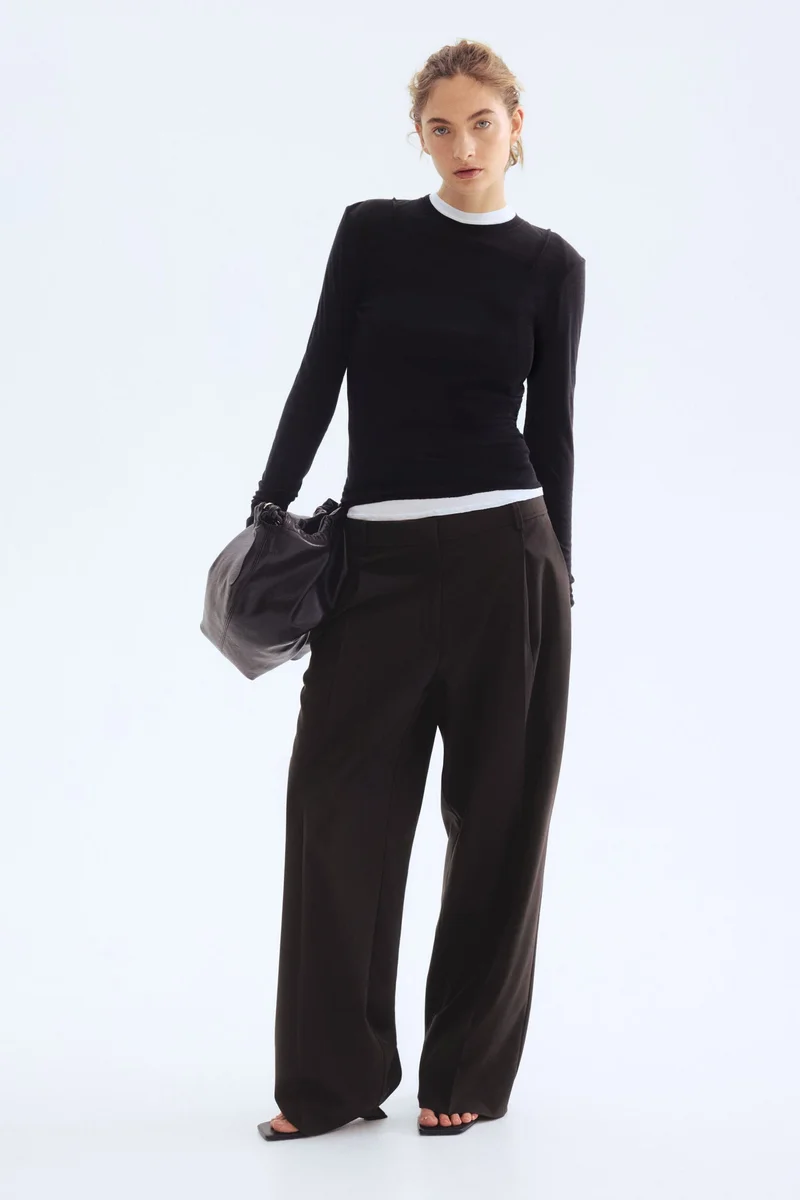 H&M  Wide trousers for Women | Best Price UAE