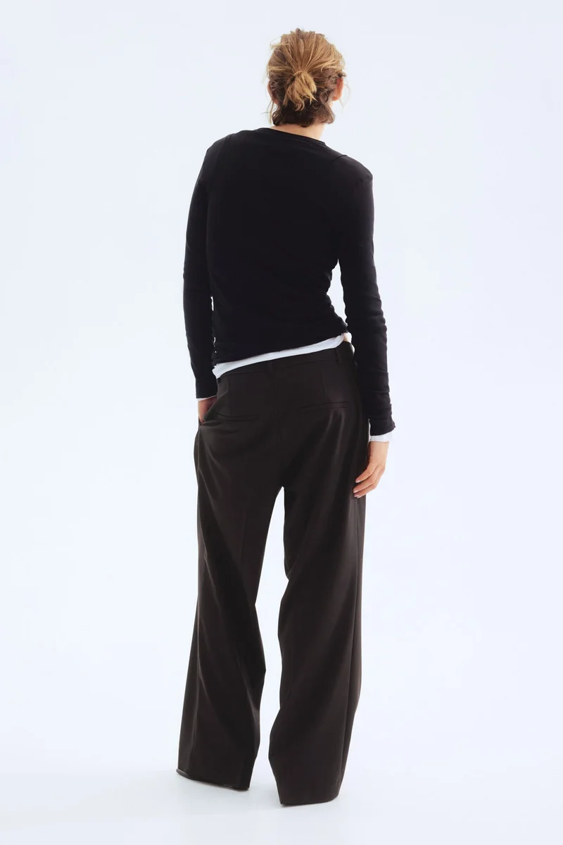 H&M  Wide trousers for Women | Best Price UAE