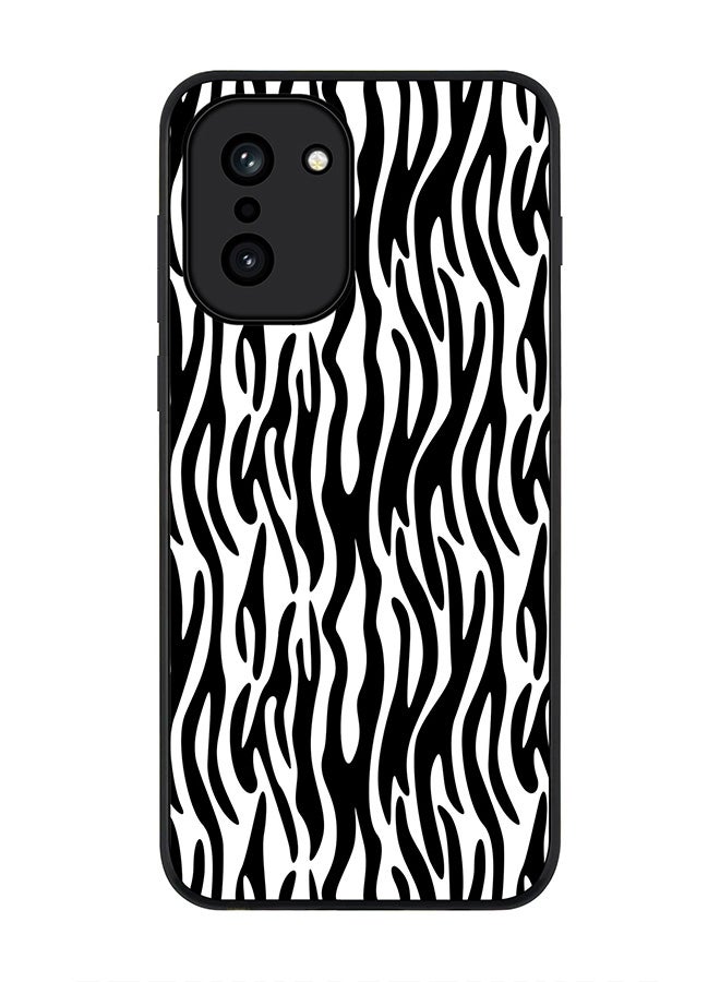 For OnePlus 15R Case,Slim fit Camera Protection, Shockproof Thin Phone cover  - Zebra Stripes