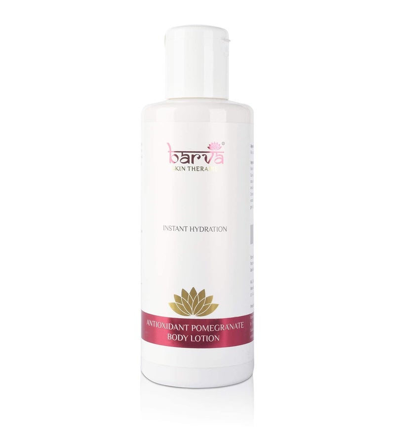 Barva Antioxidant Pomegranate Body Lotion for Deep Nourishment with Clarified Butter Kokum Butter  Aloe Vera 200 ml - Image 1
