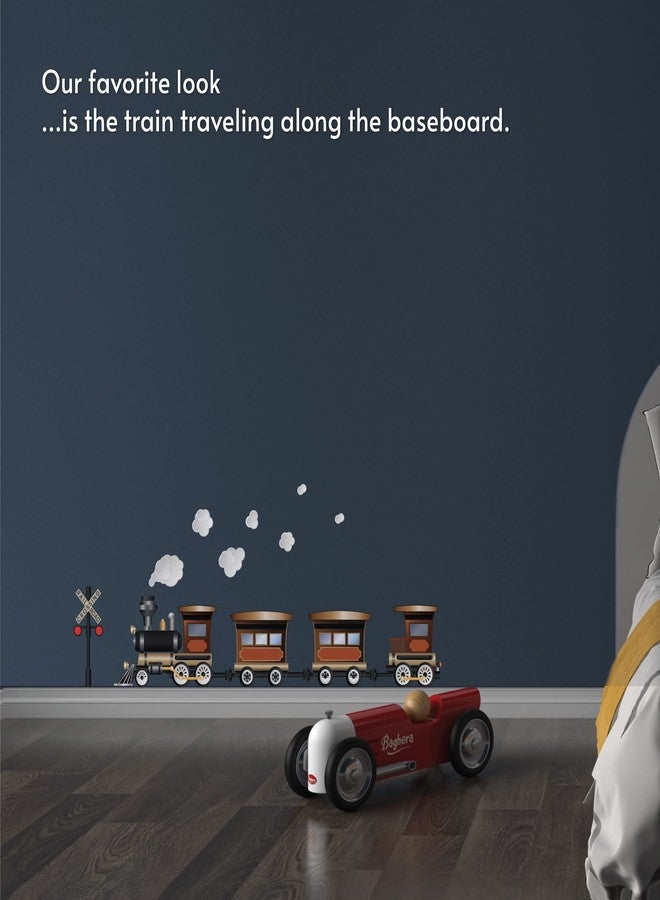 StikArt Vintage Train Wall Decal - Image 2