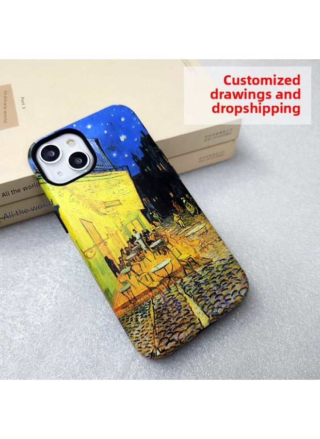 Generic - South Korea Imported Two-in-one Thermal Transfer Film For Iphone 15 Pro Mobile Phone Case A Generation Of Hair Round Edge Seal Matte-Color:Round Edge 2-in -1 Frosted-Applicable Model:For Iphone 14 Pro - Image 1