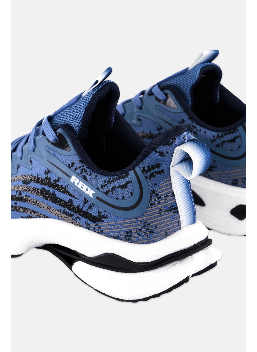 RBX - Men Lace up Running Shoes, Blue Combo - Image 1