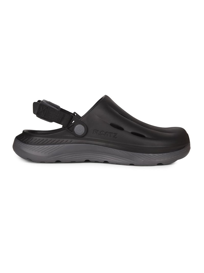 Floatz Men Clog Sandals - Black (8 UK) - Image 2