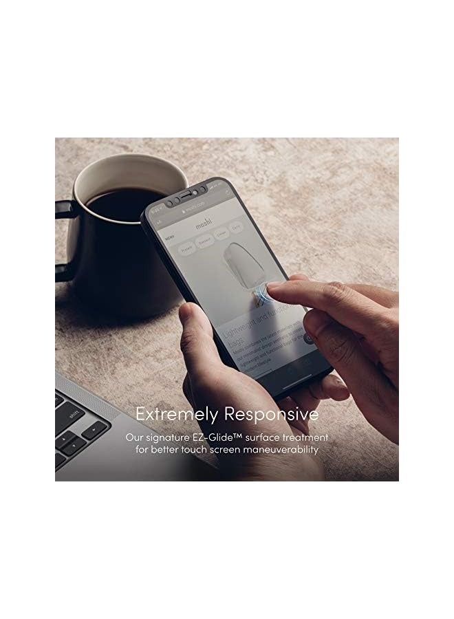 بروماس فيلم حماية AG Matte لشاشة iPhone 12 Pro Max (إطار أسود) - Image 5