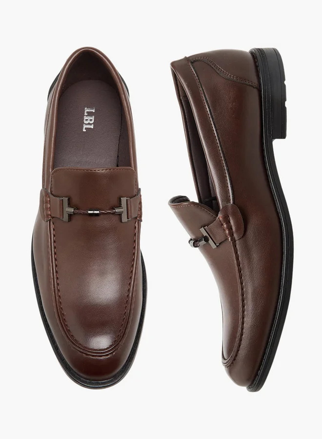 LBL by Shoexpress Men Braided Accent Slip-On Loafers