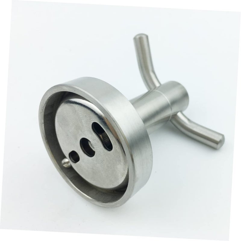 2Pcs Stainless Steel Double Robe Hook Wall Mounted Towel Hanger Modern Design - Image 3