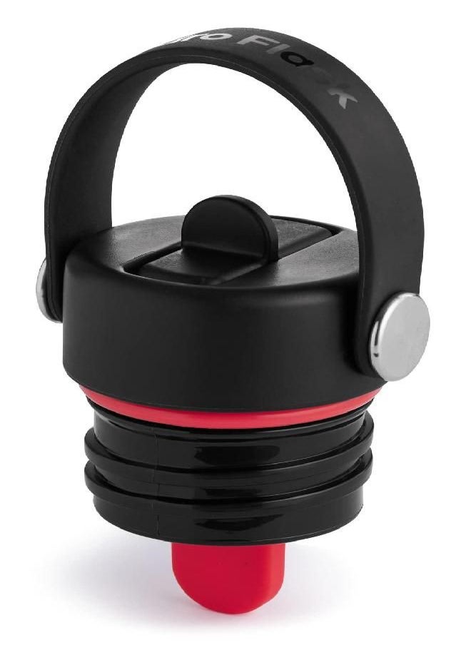 Hydro Flask Standard Mouth Flex Straw Cap Black  - Image 1