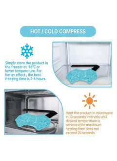 Generic Gel Ice Cold Packs, 1 PC Reusable Gel Ankle Cold Pack with Adjustable Brace, Hot Cold Therapy Ice Gel Pack Flexible Ice Pack Wrap for Sprained Ankle Knee Wrist Achilles Feet Swelling Sports Injury  - Image 4