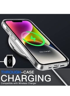 glassology iPhone 14 Plus Case 6.7 inch Ultra Thin Case Anti Drop Shockproof Protection Clear Case Compatible with iPhone 14 Cover  - Image 4