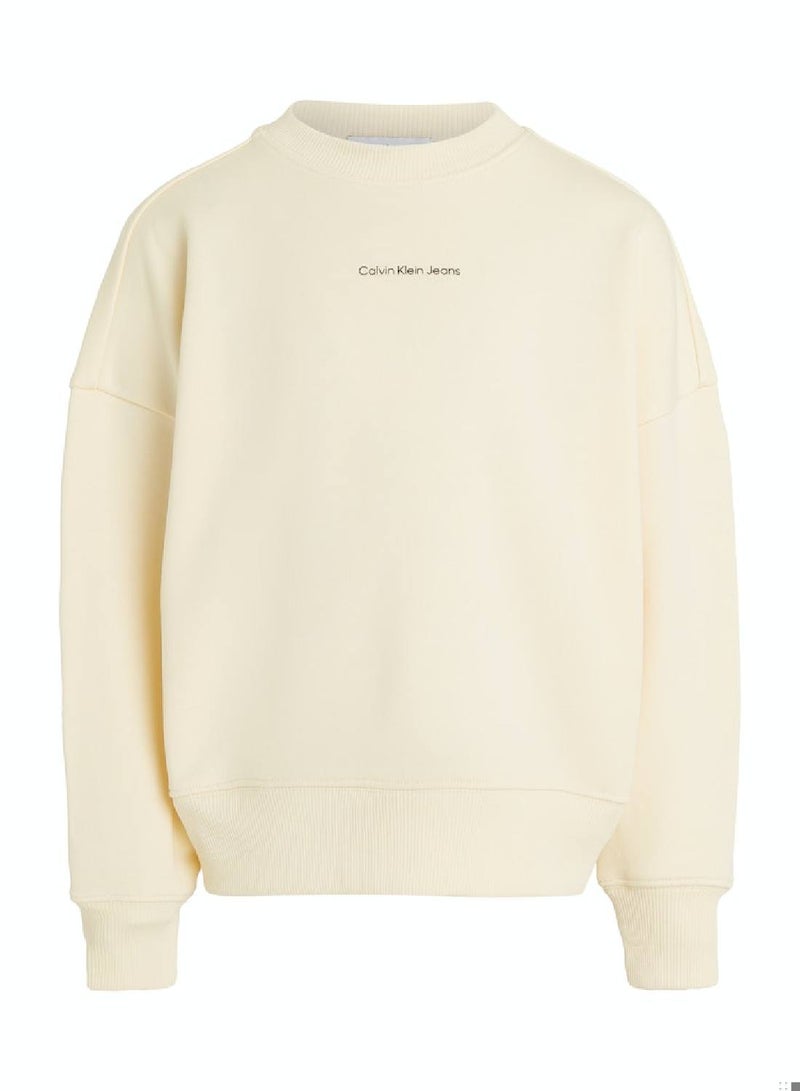 كالفن كلاين جينز بلوفر بطبعة شعار - Image 2