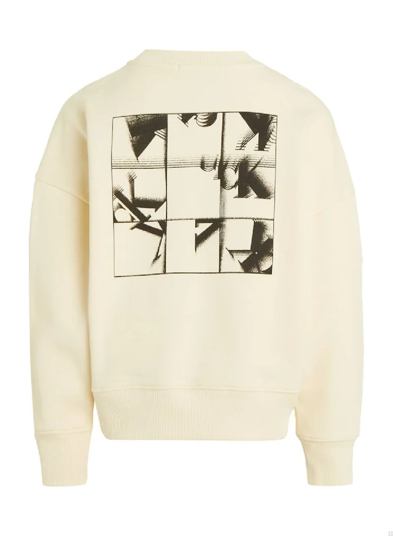 كالفن كلاين جينز بلوفر بطبعة شعار