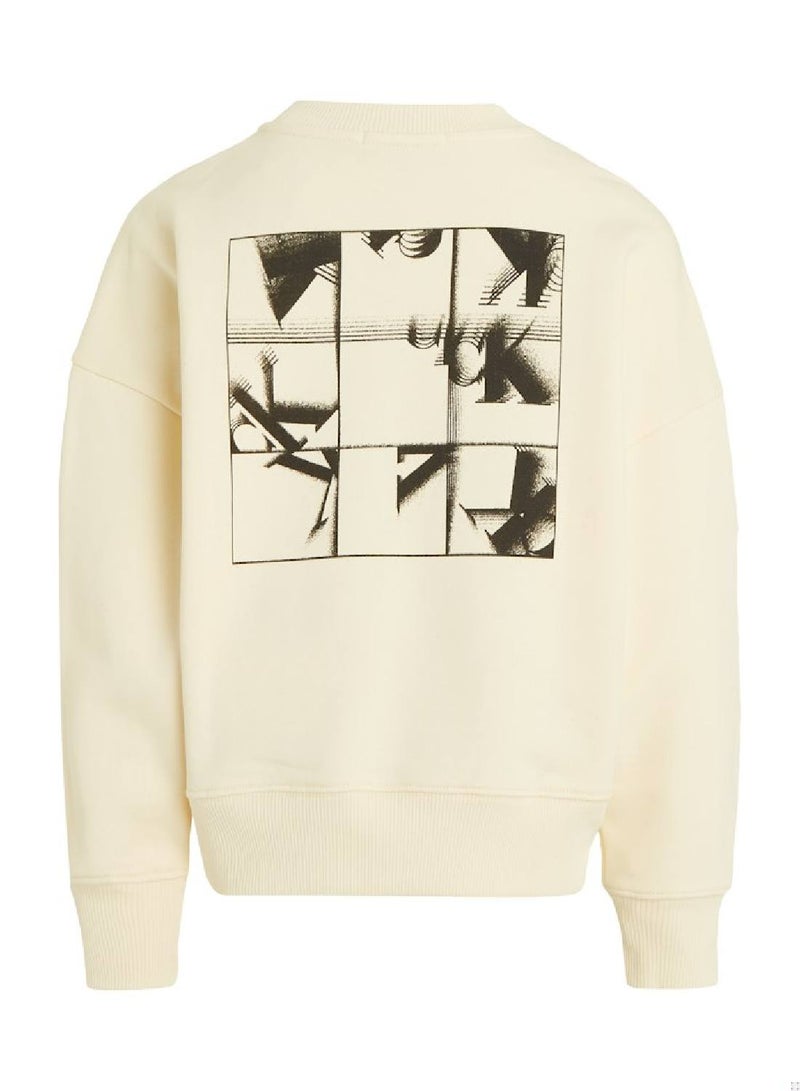 كالفن كلاين جينز بلوفر بطبعة شعار - Image 5