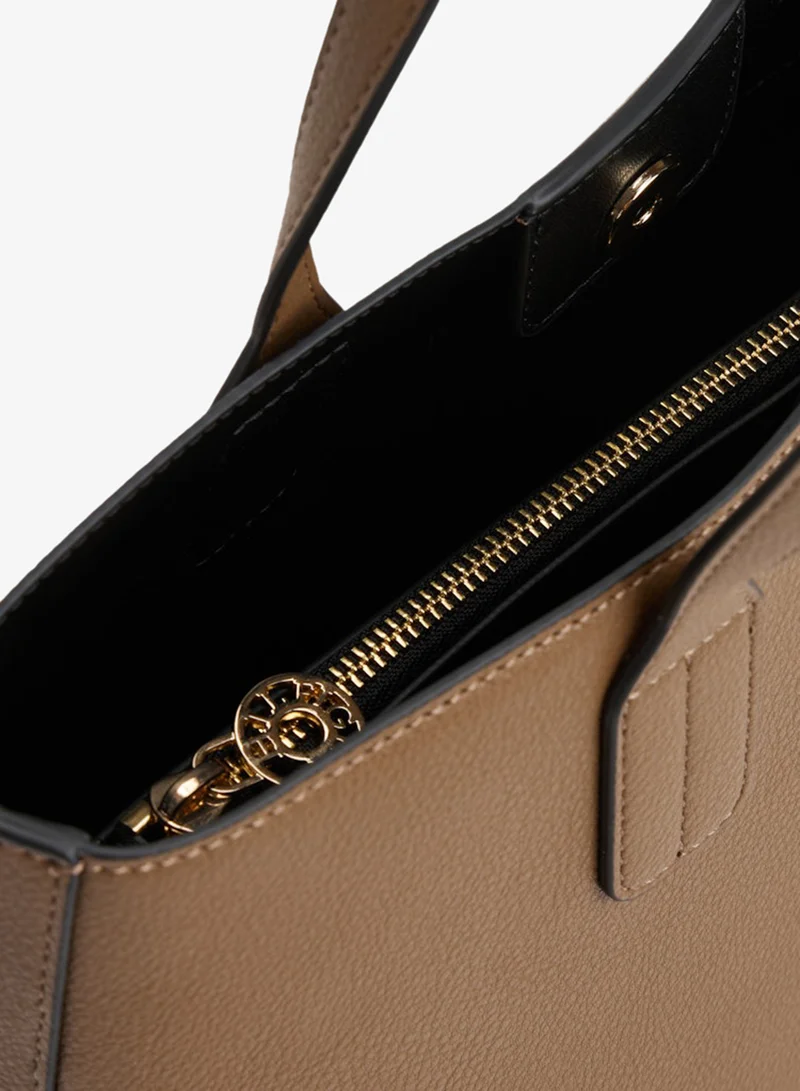 TOMMY HILFIGER  Hilfiger Icon TH Monogram Tote Bag for Women | Best Price UAE