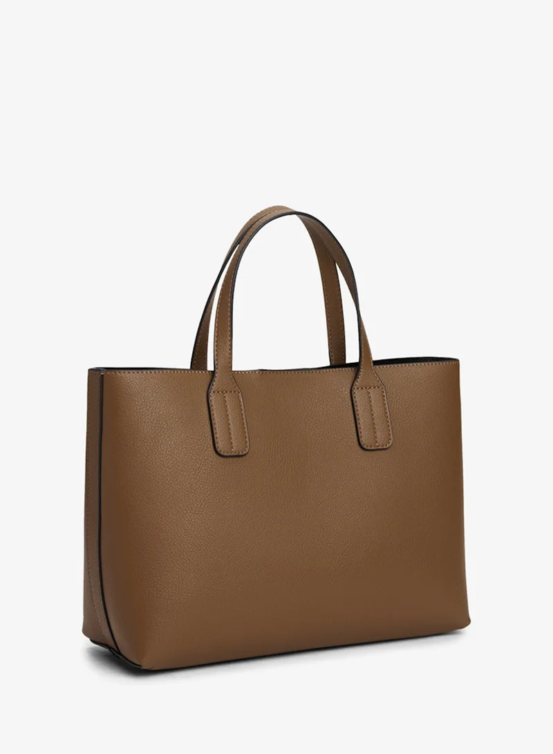 TOMMY HILFIGER  Hilfiger Icon TH Monogram Tote Bag for Women | Best Price UAE